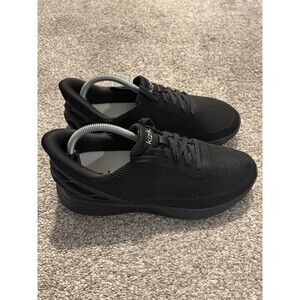 Kizik Athens Black Slip-On Athletic Sneakers Men’s 9 Wide Women’s 10.5 Wide